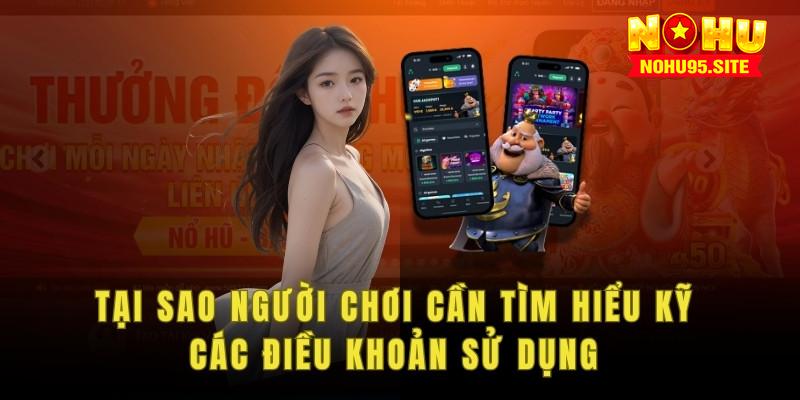 Lý do người chơi cần tìm hiểu các điều khoản sử dụng nohu95
